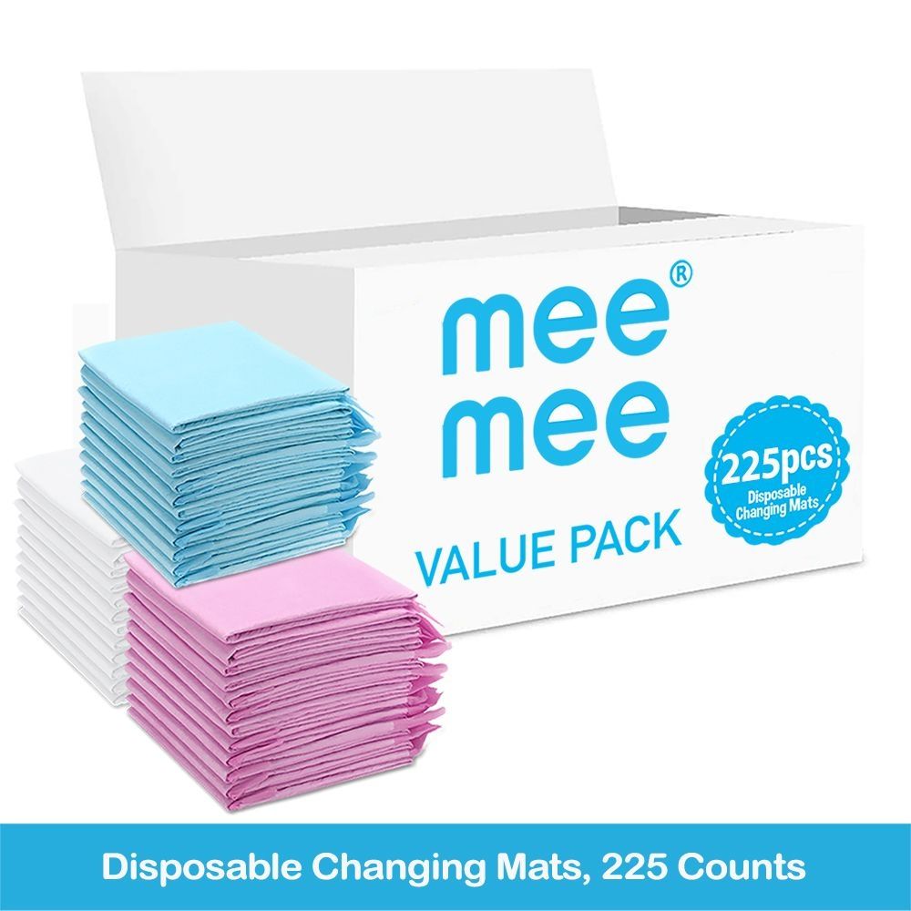 Mee Mee - Disposable Changing Mats - 225pcs - 