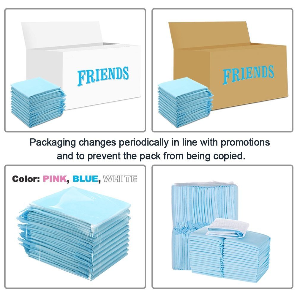 Friends - Disposable Changing Mats - 20pcs - Blue