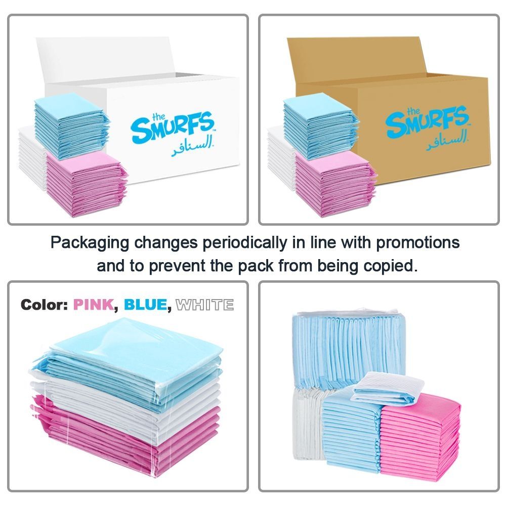 Smurfs - Disposable Changing Mats - 30 pcs