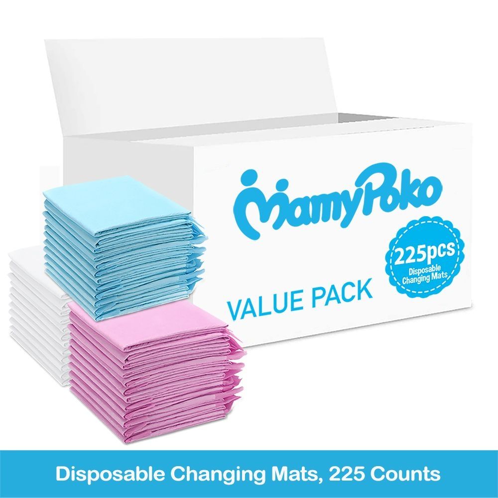 MamyPoko - Disposable Changing Mats - 225 pcs