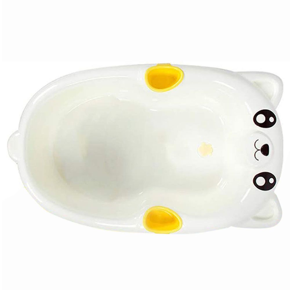 Luvlap - Bear Baby Bathing Tub Portable - Yellow