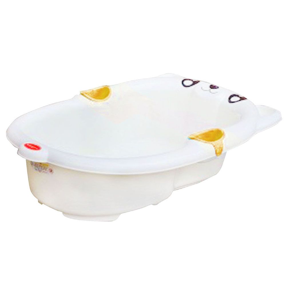 Luvlap - Bear Baby Bathing Tub Portable - Yellow