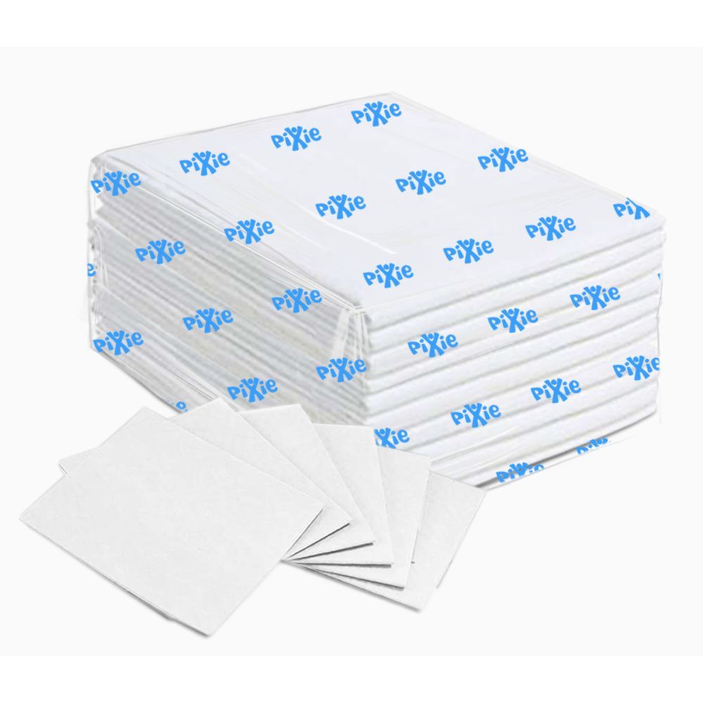 Pixie - Disposable Changing Mats, 10 Counts-White