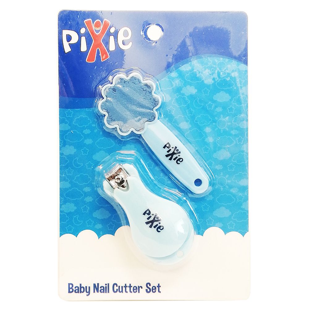 Pixie - Baby Nail Cutter & File - Blue