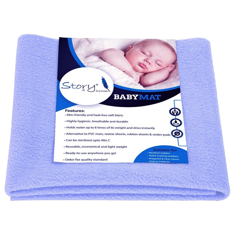 Story@Home - Mattress Protector Medium Baby Mat - Purple