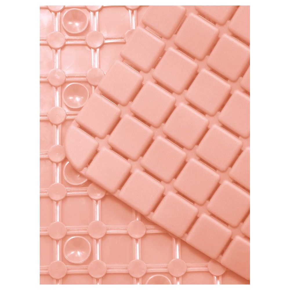 Story@Home - Bathtub Shower Floor Bath Mats, Baby Pink