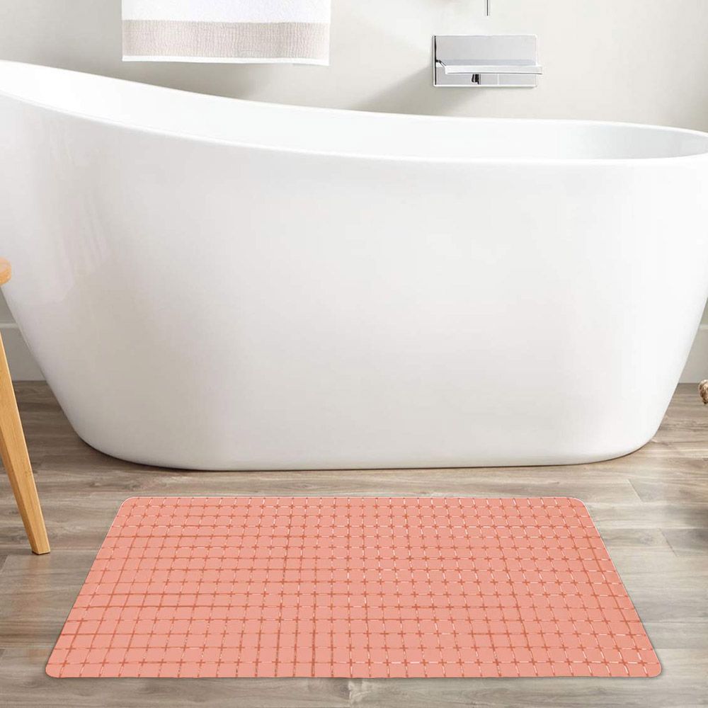 Story@Home - Bathtub Shower Floor Bath Mats, Baby Pink