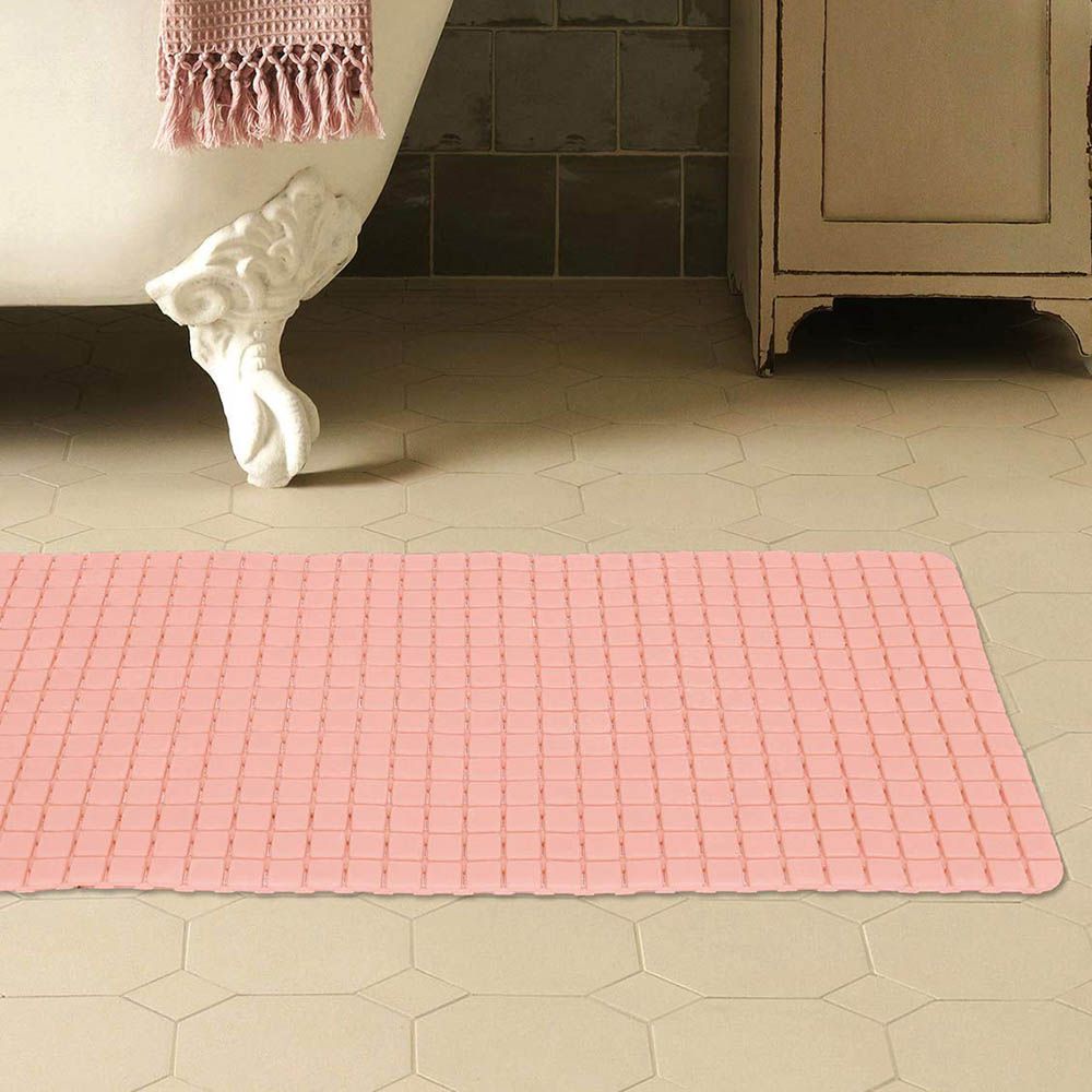 Story@Home - Bathtub Shower Floor Bath Mats, Baby Pink