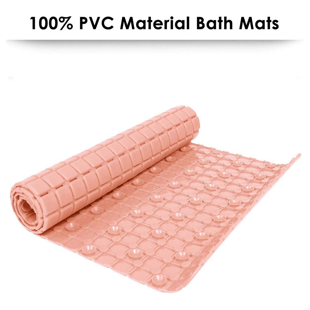 Story@Home - Bathtub Shower Floor Bath Mats, Baby Pink