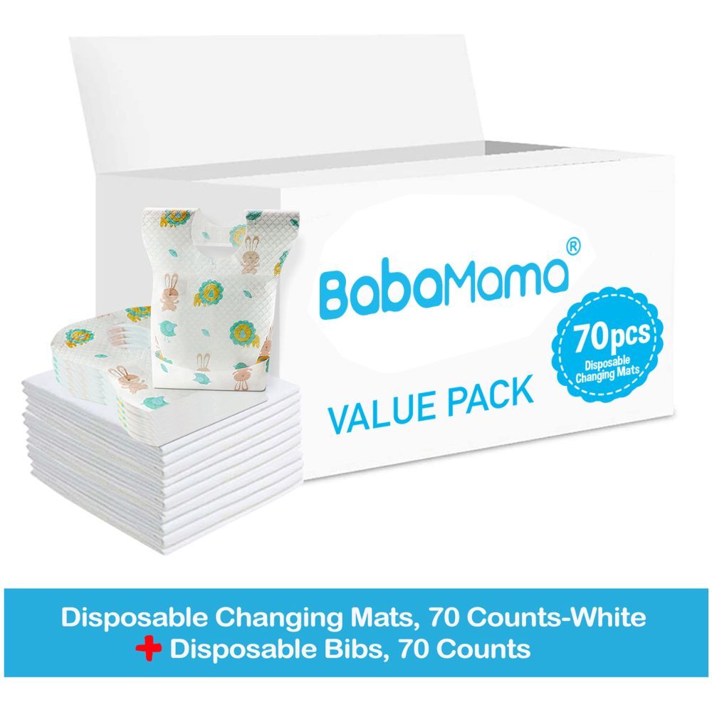 Babamama - Changing Mats + Bibs 140pc - Set