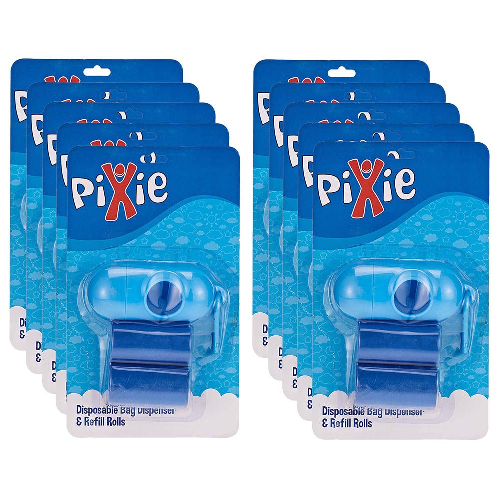 Pixie - Dispenser Bag & Refill (Blue) (Buy 8 Get 2 Free)