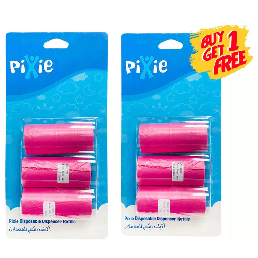 Pixie - Dispenser Refill (Pink) (Buy 1 Get 1 Free)