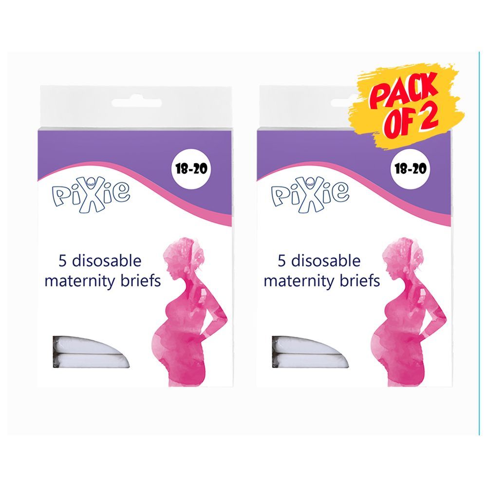 Pixie - Disposable Maternity Brief (Size 18-20) (Pack of 2)