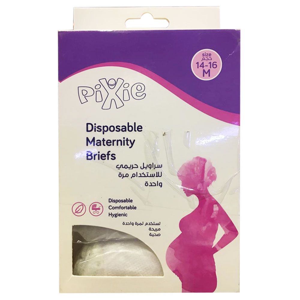 Pixie - Disposable Maternity Brief (Size 14-16) (Pack of 3)