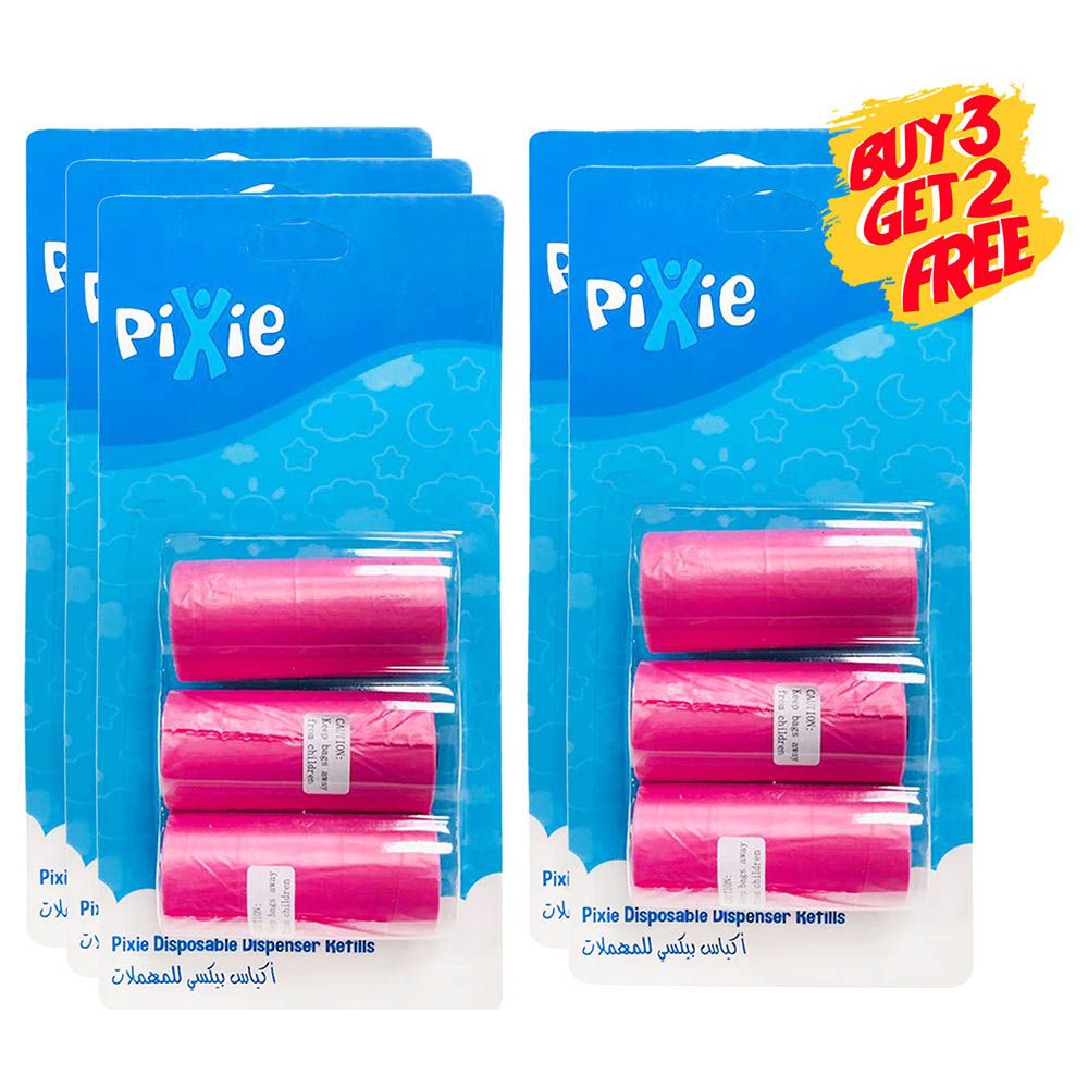 Pixie - Dispenser Refill (Pink) (Buy 3 Get 2 Free)