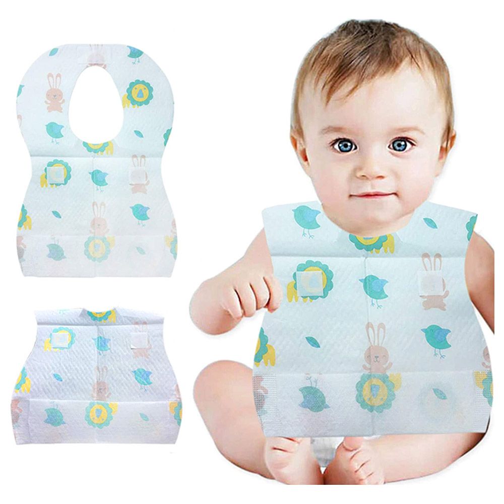 Pixie - Disposable Bibs 20Pcs - (Pack of 5) 