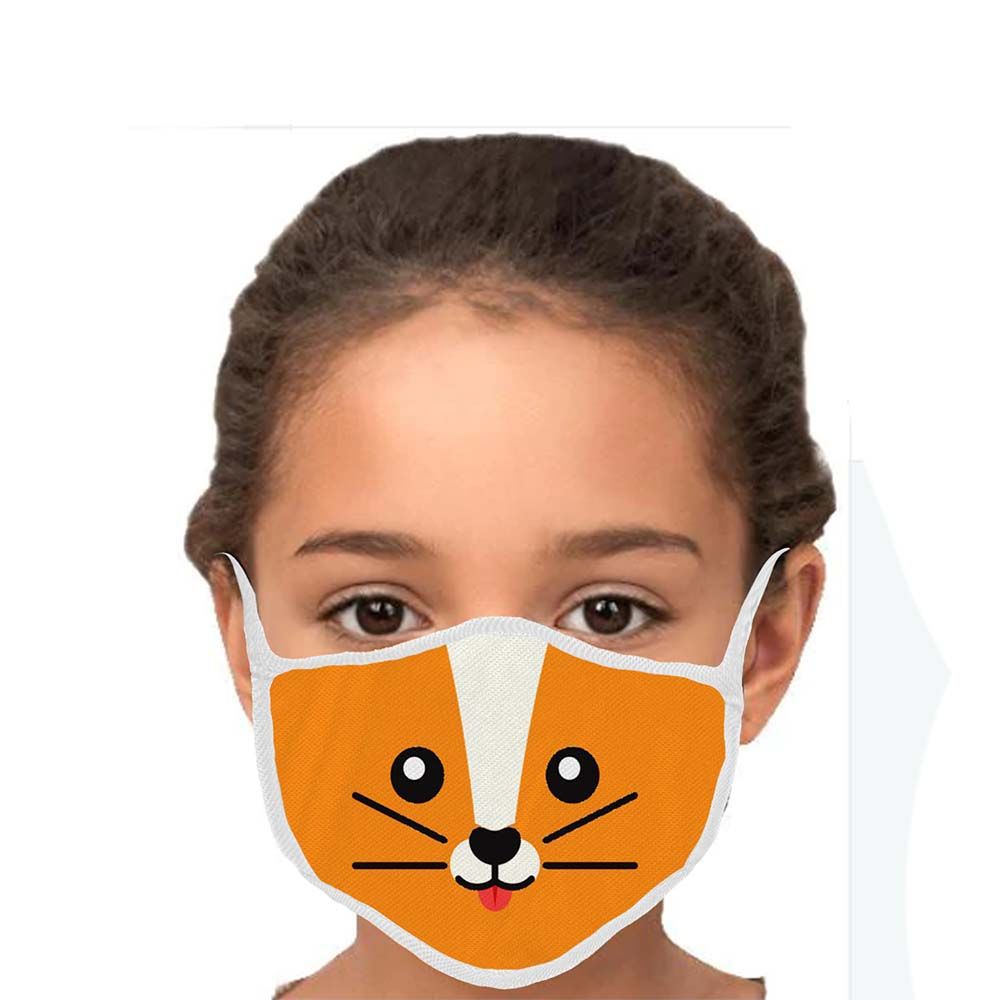 Swayam - Kids Reusable Cloth Face Mask - Fox