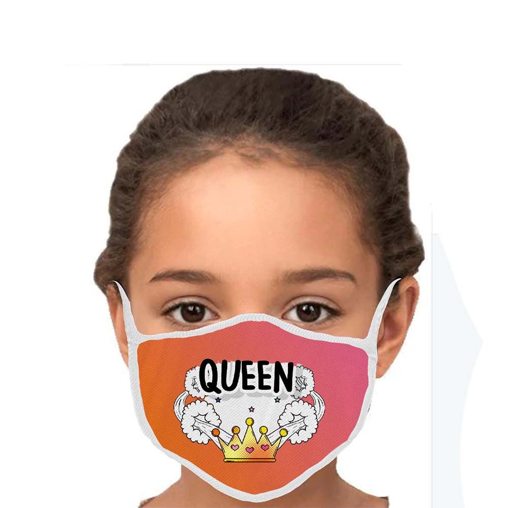 Swayam - Kids Reusable Cloth Face Mask - Queen