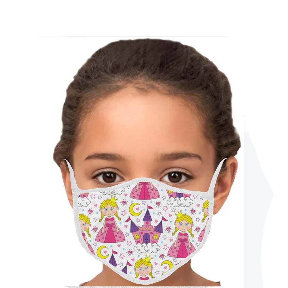 Swayam - Kids Reusable Cloth Face Mask - Princess