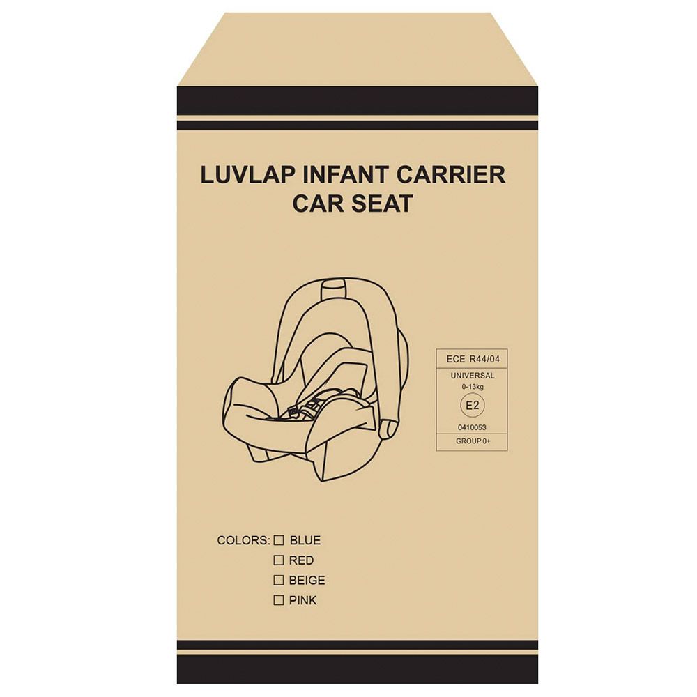 Luvlap - Infant Carrier Car Seat - Cream