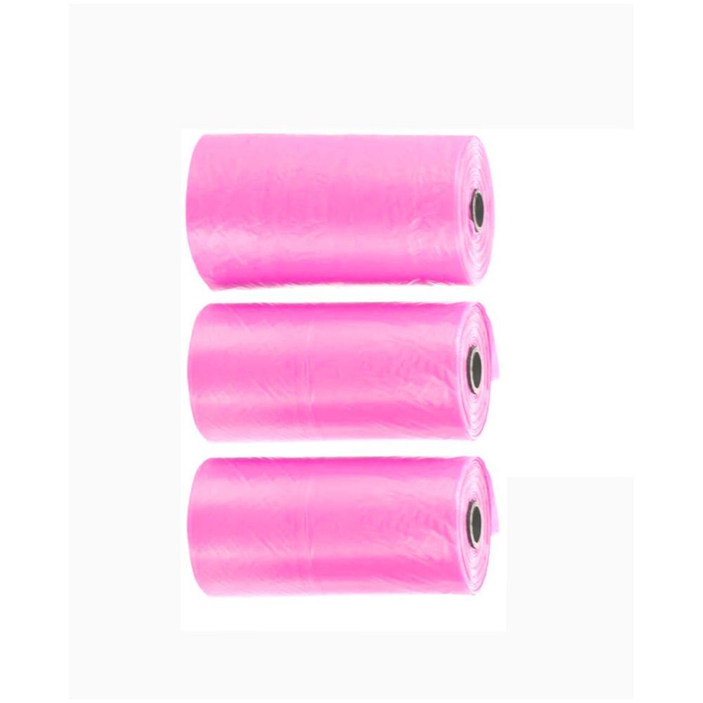 Luvlap - Changing Mats 100 + Pack Of 3 Refill Pink 180 Nappy Bags