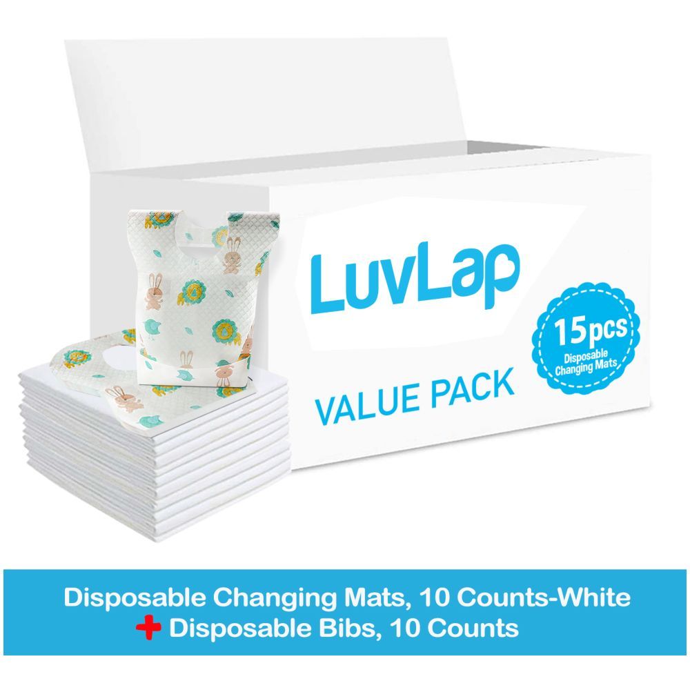 Luvlap - Changing Mats + Bibs 30pc - Set