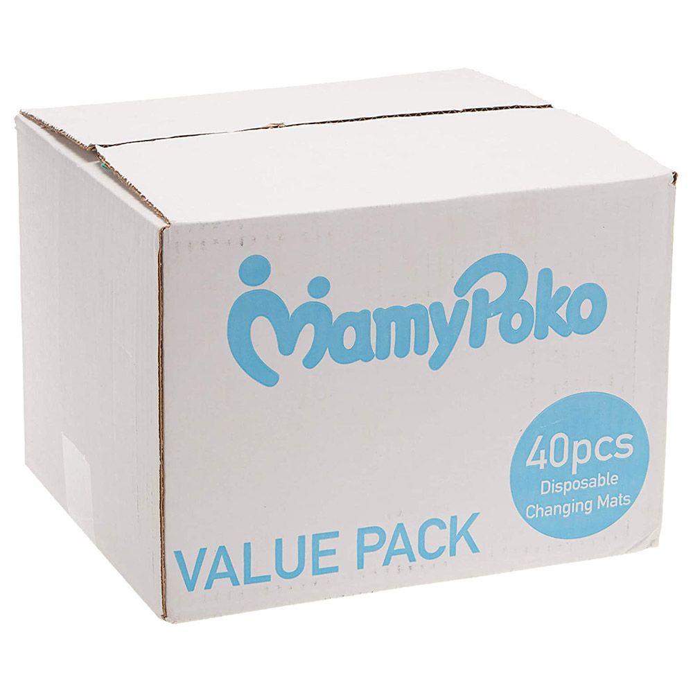 MamyPoko - 40pcs Disposable Changing Mats Value Pack