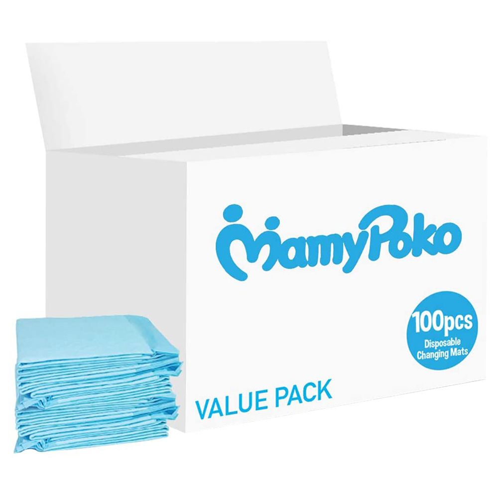 MamyPoko - 100pcs Disposable Changing Mats Value Pack