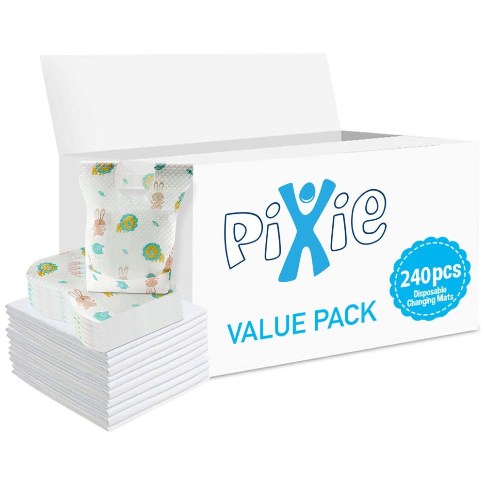 Pixie - Changing Mats + Bibs 480pc - Set