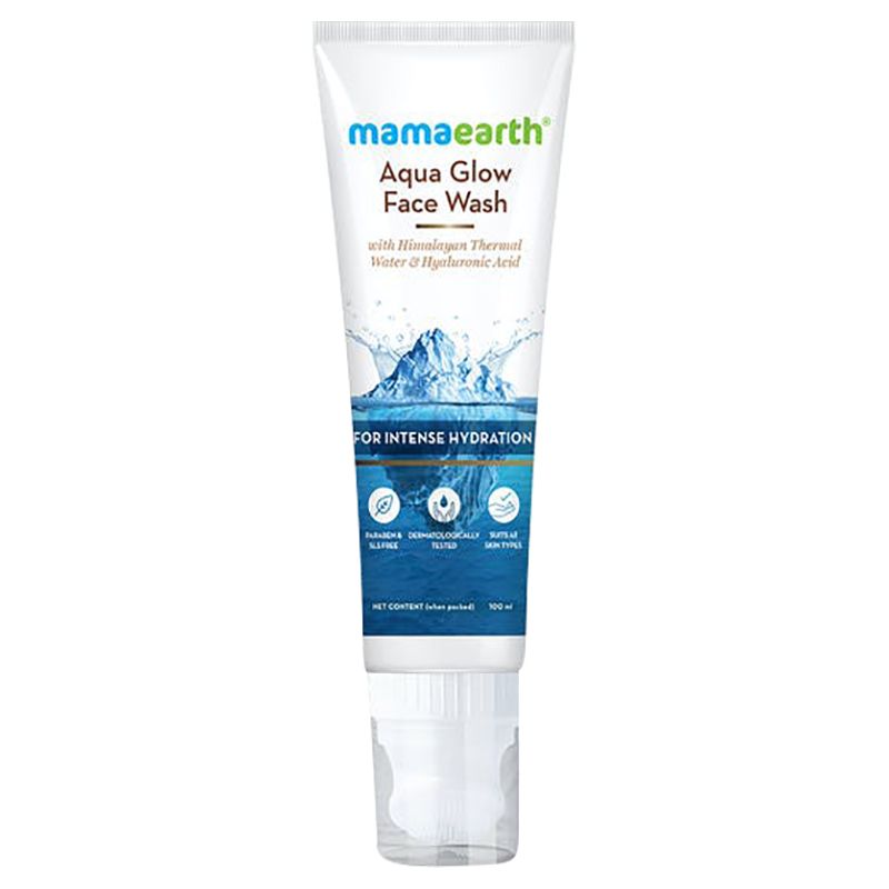 Mamaearth - Aqua Glow Face Wash - 100Ml