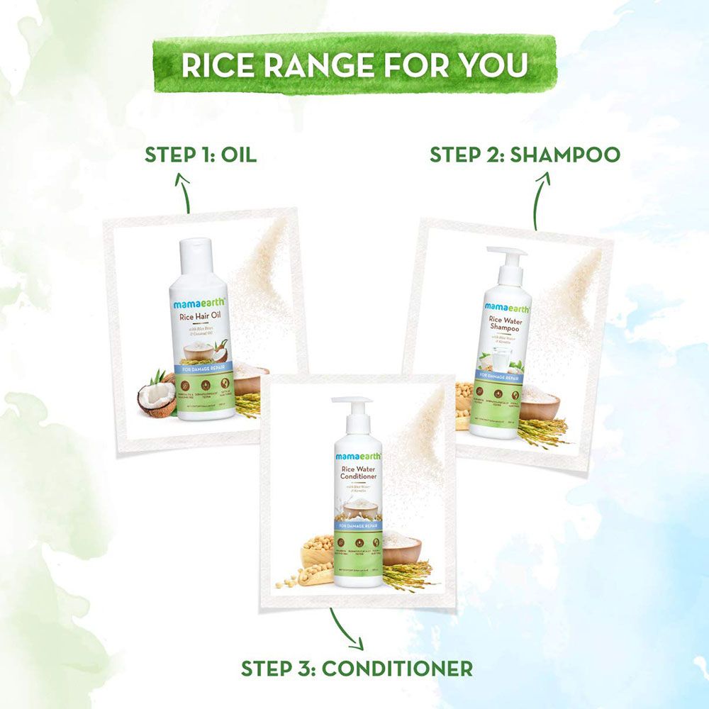 Mamaearth - Rice Water Conditioner w/ Rice Water & Keratin 250ml