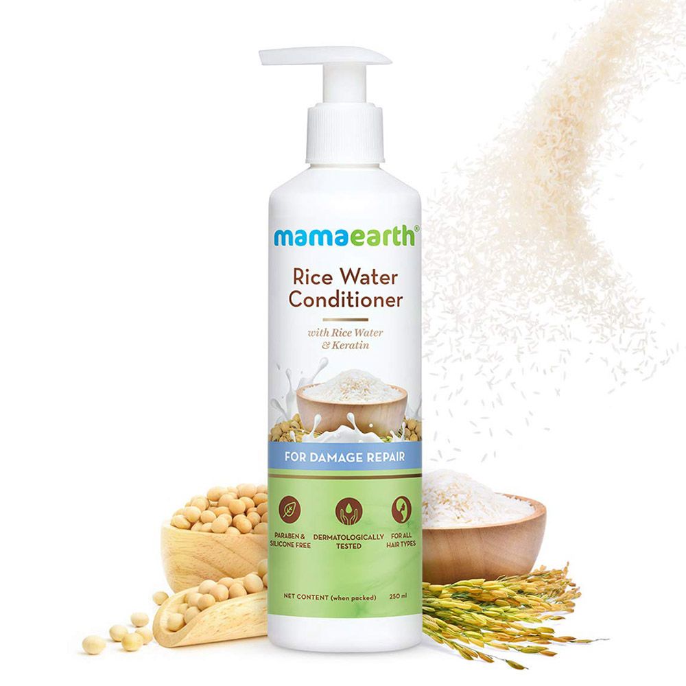 Mamaearth - Rice Water Conditioner w/ Rice Water & Keratin 250ml