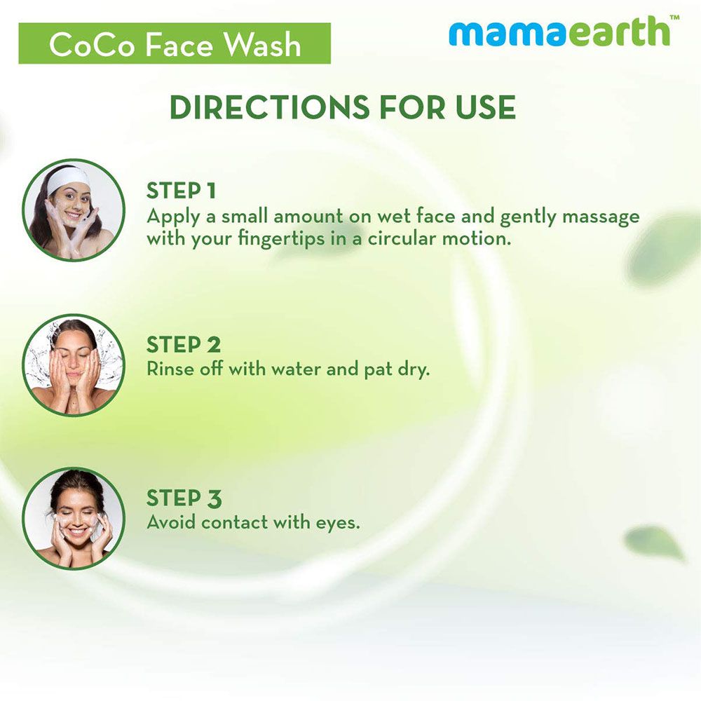 Mamaearth - Coco Face Wash w/ Coffee & Cocoa - 100ml