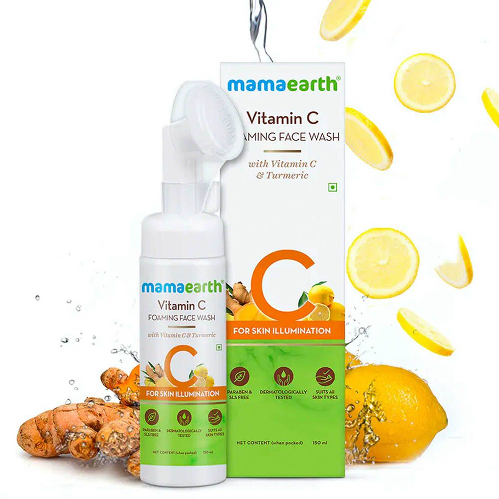 Mamaearth - Vitamin C Foaming Face Wash - 150ml