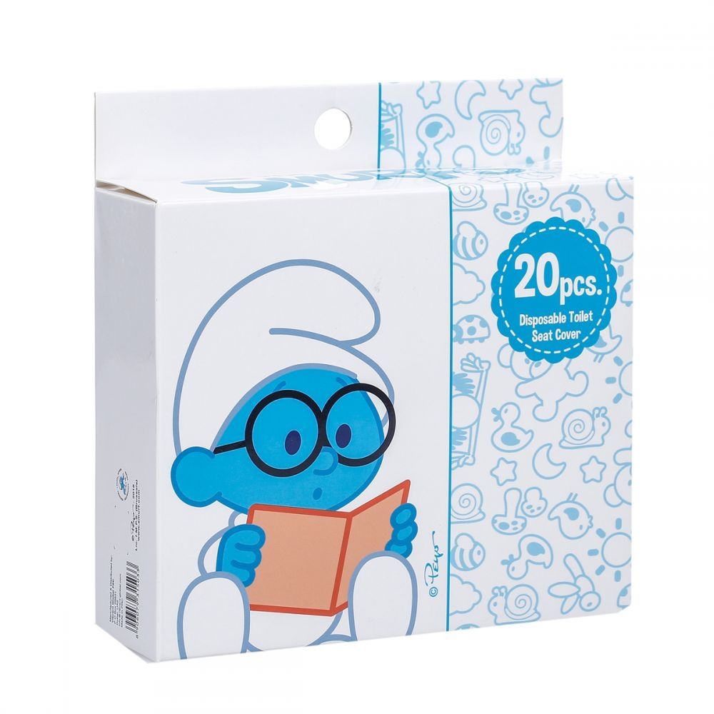 Smurf - Disposable Toilet Seat Covers, 10pcs. with Smurf - Disposable Toilet Seat Covers, 20pcs.