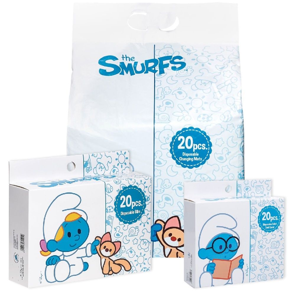 Smurfs - Disposable 20pcs. Combo Set