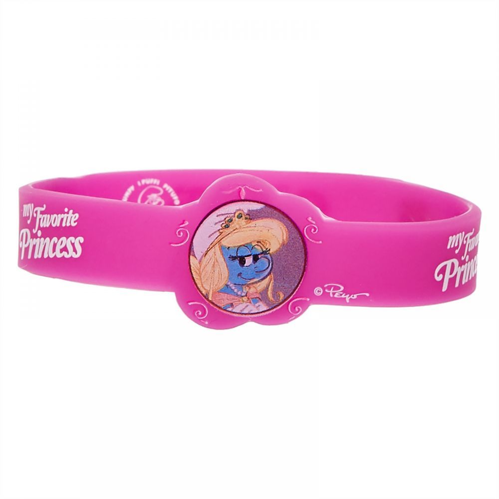 Smurfs - Silicone Bands - Pink, Pack of 2