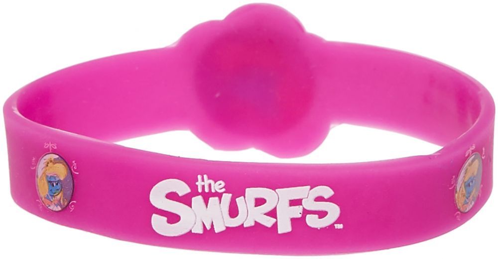 Smurfs - Silicone Bands - Pink, Pack of 2