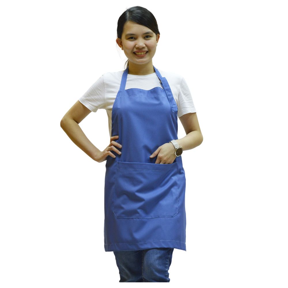 Veronica - Polycotton Apron Pack Of 3 - Royal Blue