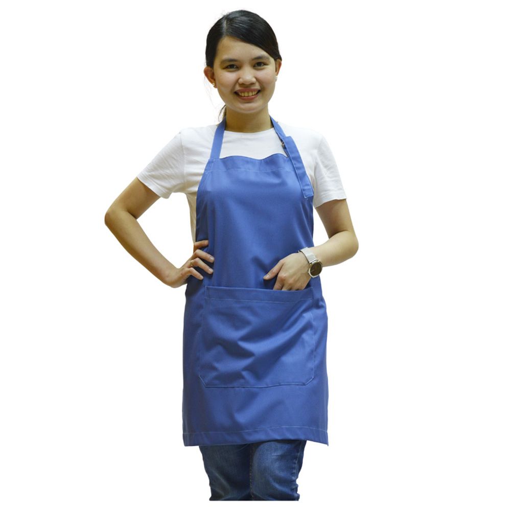 Veronica - Polycotton Apron Pack Of 6 - Royal Blue