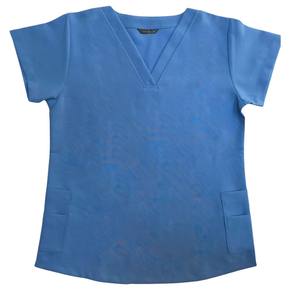 Veronica - Minimatt Scrub Suit/Medical Uniform - Royal Blue