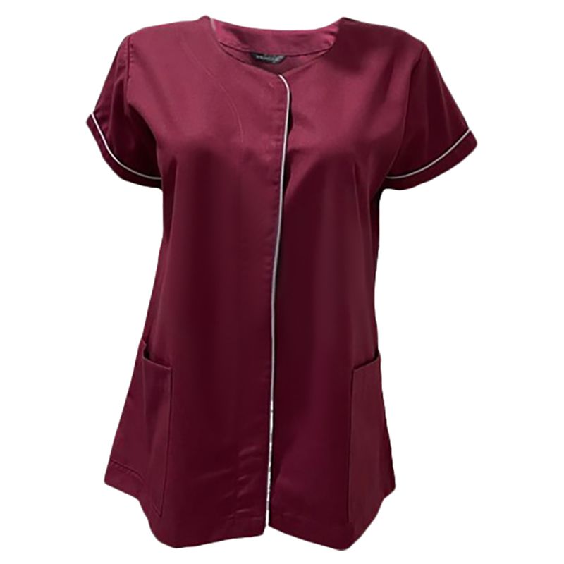 Veronica - Ladies Scrub Suit/Medical Set Uniform - Maroon