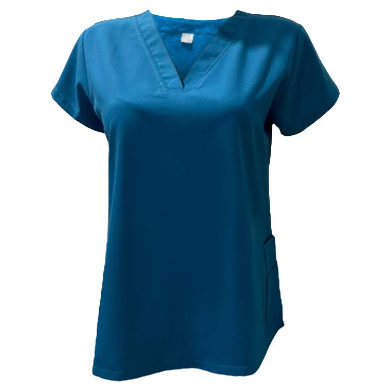 Veronica - Ladies Scrub Suit/Medical Set Uniform - Blue Green