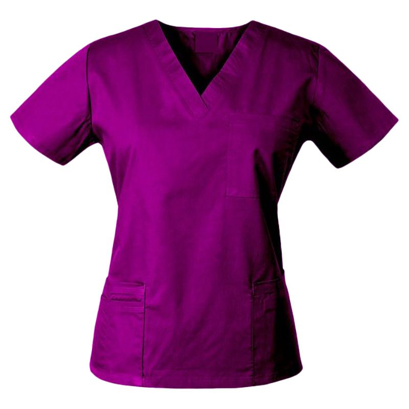 Veronica - Basic Scrub Suit/Medical Set For Ladies Purple