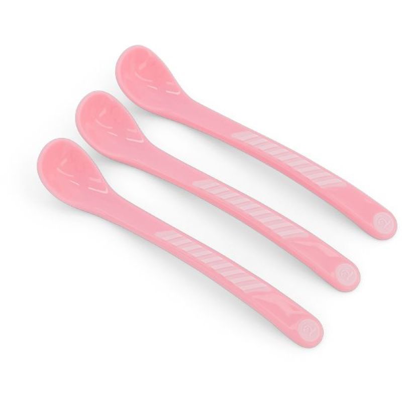 Twistshake - Feeding Spoon - Pack of 3 - Pastel Light Pink