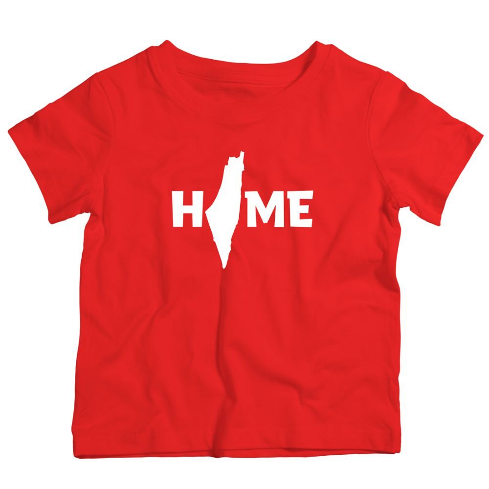 Twinkle Hands - Palestine Home Kid's T-Shirt - Red