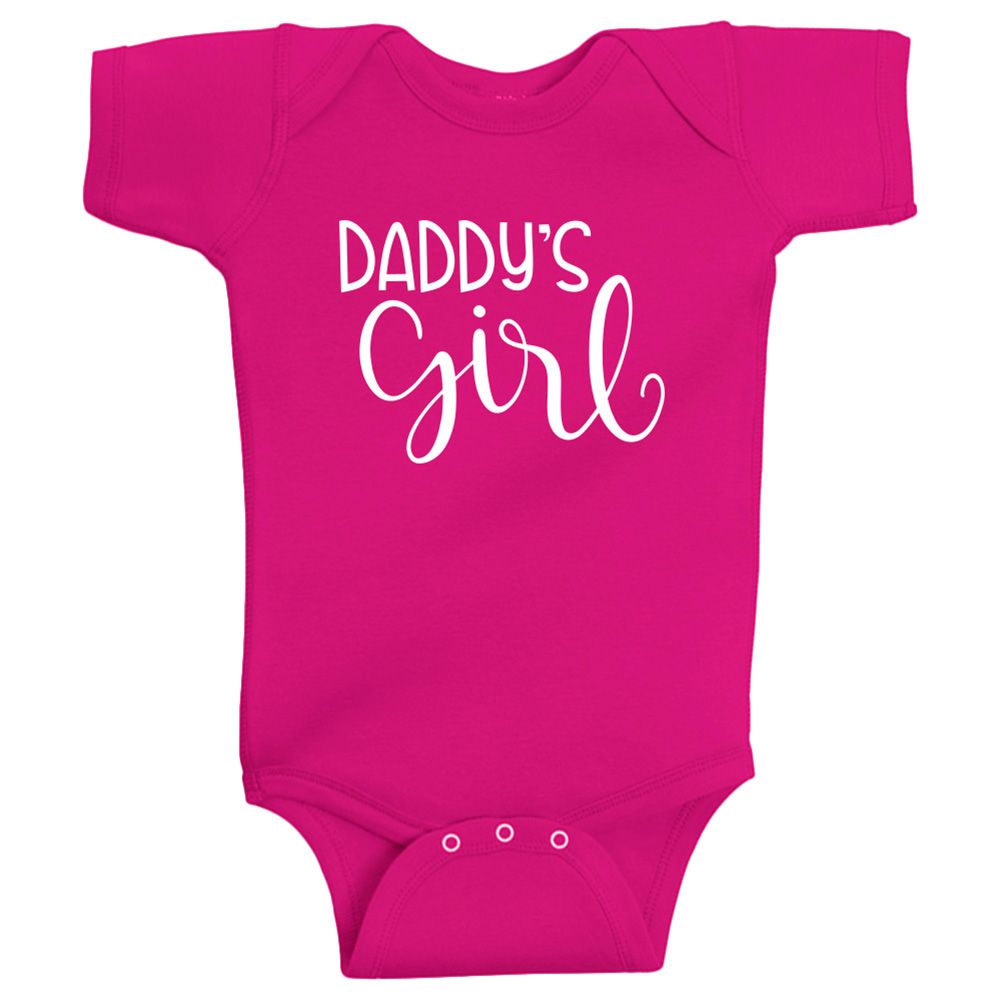 Twinkle Hands - Daddy's Girl Onesie - Pink