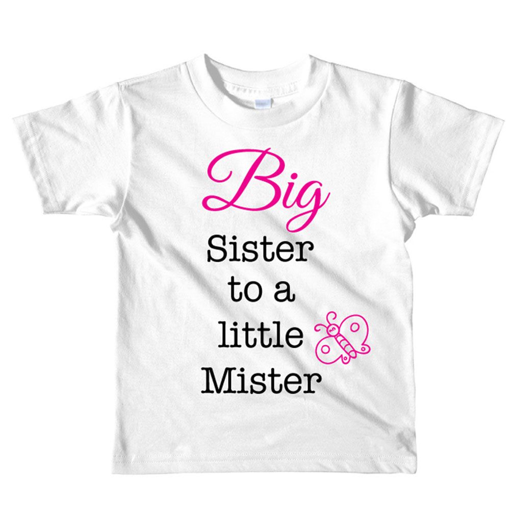 Twinkle Hands - Big Sister To A Little Mister T-Shirt