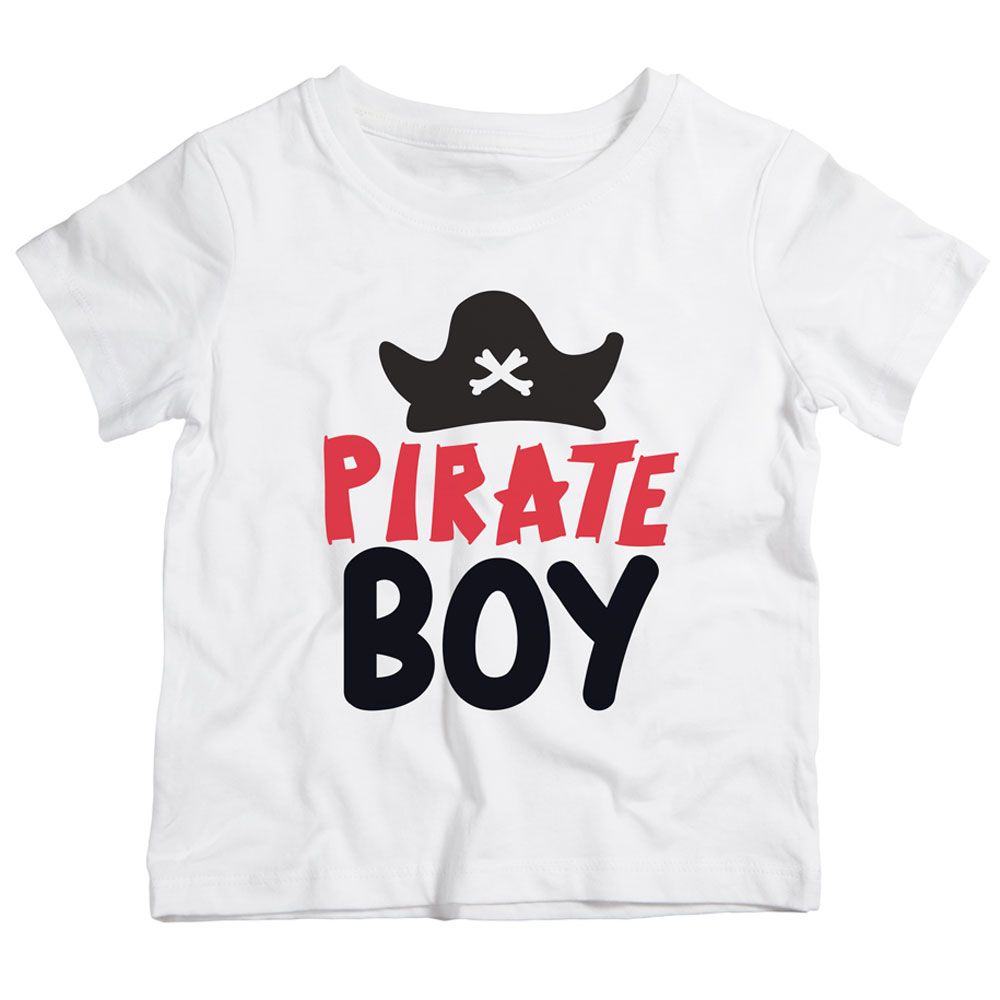 تونكل هاندز تي شيرت Pirate Boy أبيض