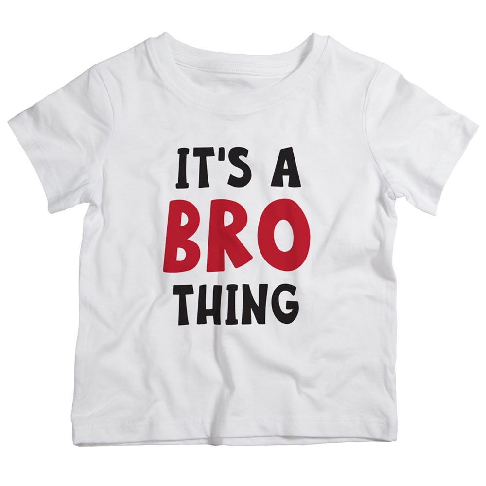 Twinkle Hands - It's A Bro Thing T-Shirt - White